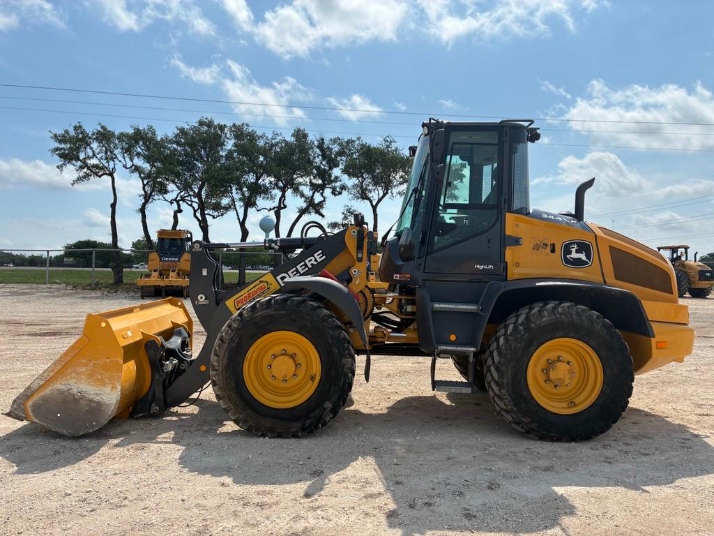 2024 JD 344P, HIGH LIFT Wheel Loader w/ Quick Connect