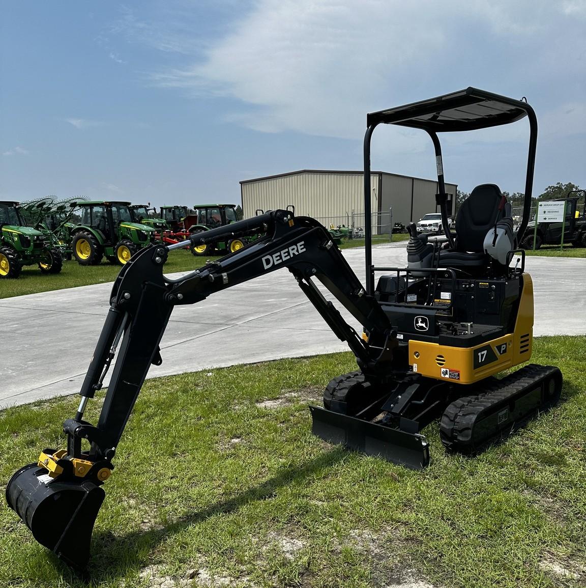 2024 JD 17P, 17 hp, Mini Excavator - no thumb