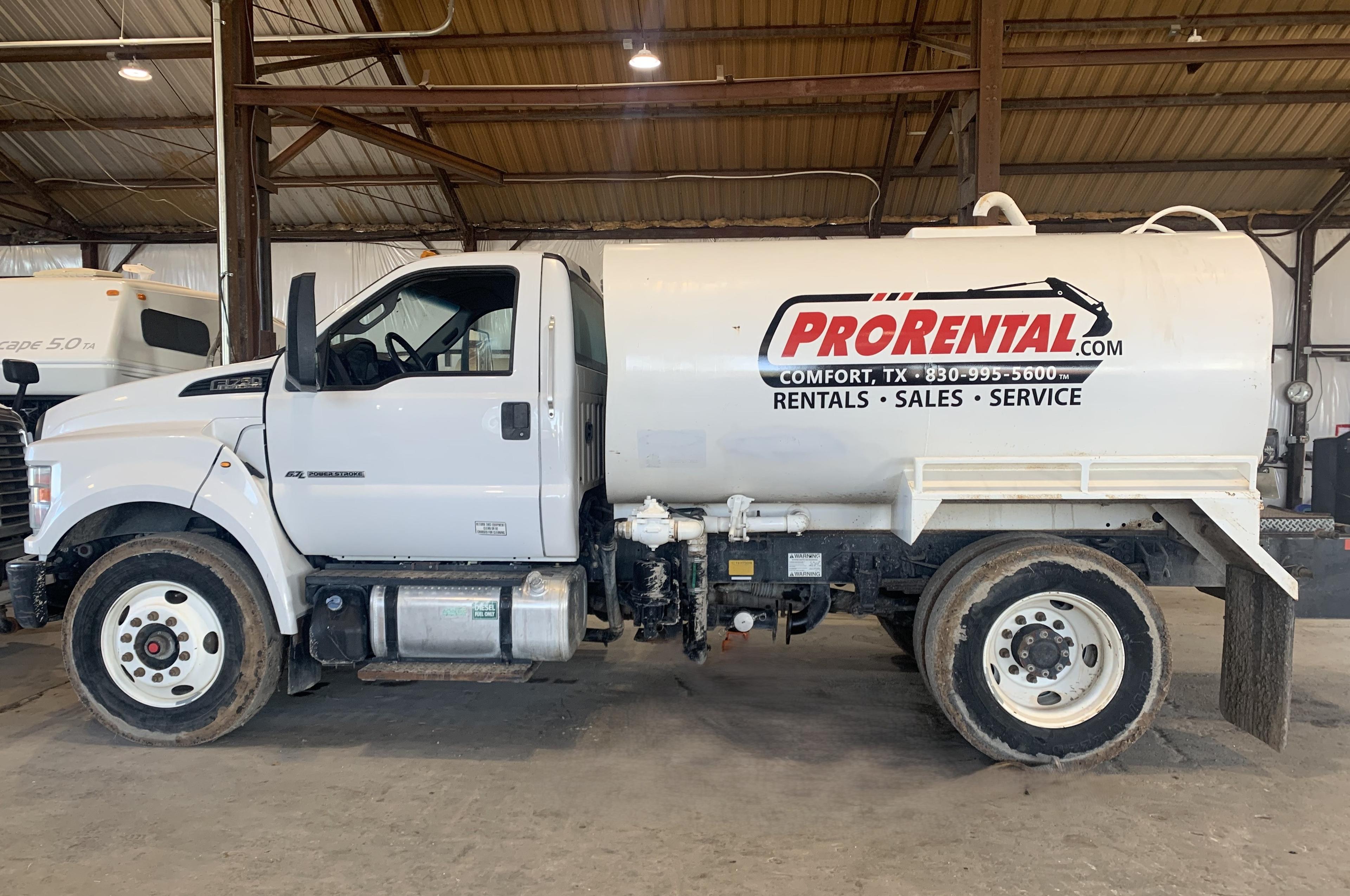 2016 Ford F750 2,000 Gallon Water Truck